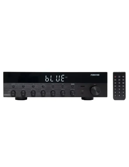 Fonestar AS-3030 Amplificador Estéreo Hi-Fi 30 30W RMS Bluetooth-USB-FM