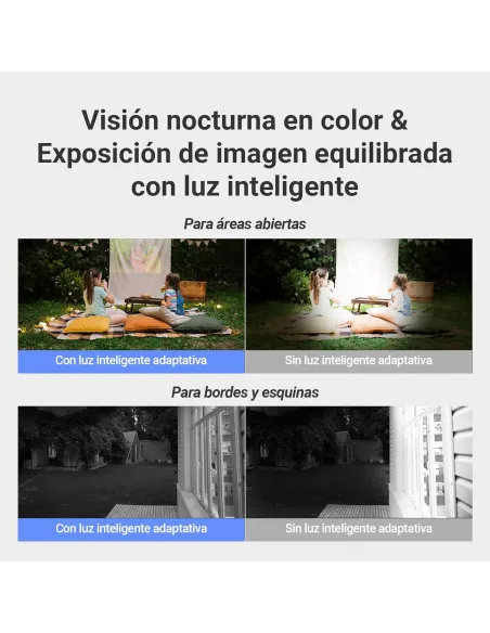 Cámara PTZ a batería con Panel Solar EZVIZ EB8 Pro 4G Kit