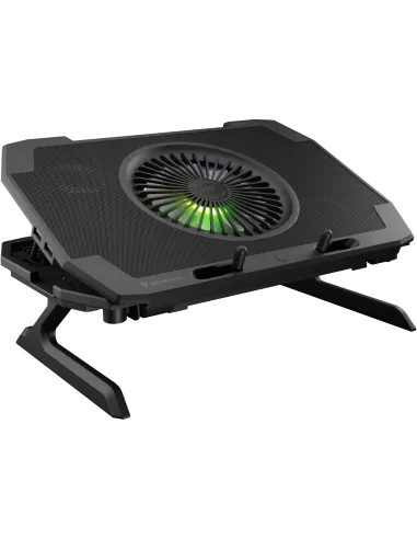 Genesis Oxid 850 RGB Negra Base Refrigeradora para Portátiles hasta 17.3"