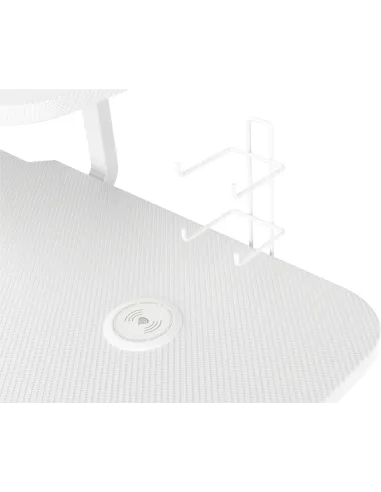 GENESIS Holm 320 RGB Blanco: escritorio gaming 120x60