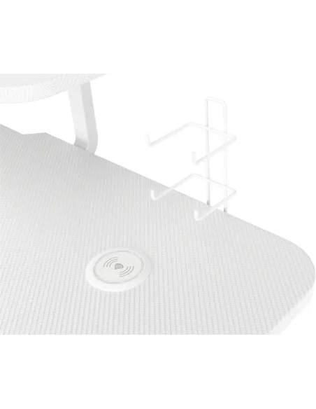 GENESIS Holm 320 RGB Blanco: escritorio gaming 120x60