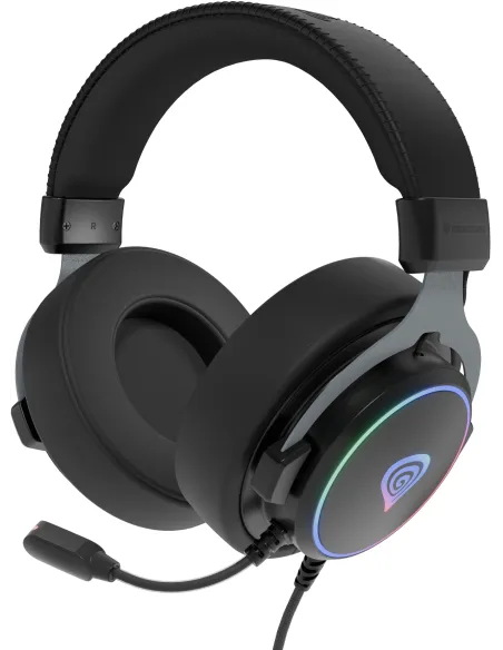 Genesis Neon 764 negros : auriculares USB con 7.1 y micro