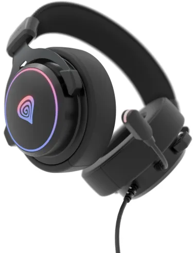 Genesis Neon 764 negros : auriculares USB con 7.1 y micro