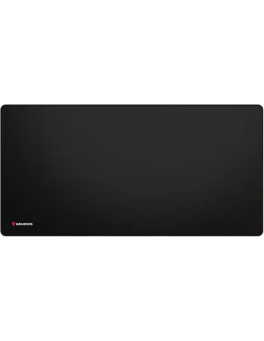 Genesis Carbon 500 MAXI LOGO Negra Alfombrilla Base Antiderrapante Resistente Agua (900 x 450mm )