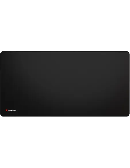 Genesis Carbon 500 MAXI LOGO Negra Alfombrilla Base Antiderrapante Resistente Agua (900 x 450mm )