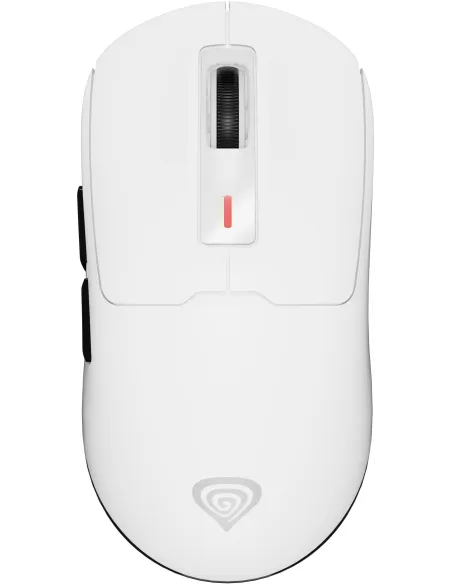 GENESIS Zircon 660 Blanco Ratón Inalámbrico RGB 12000 DPI triple Modo Ultraligero