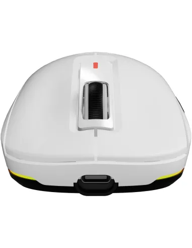 Genesis Zircon 660 Blanco: ratón de solo 59g triple conexión