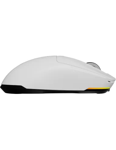 Genesis Zircon 660 Blanco: ratón de solo 59g triple conexión