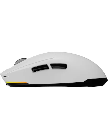 Genesis Zircon 660 Blanco: ratón de solo 59g triple conexión