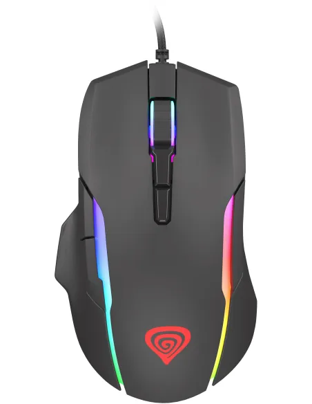 Genesis Xenon 220 G2 Negro Ratón Gaming RGB Ambidiestro con Cable