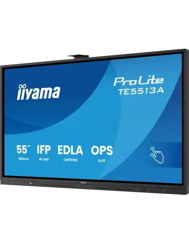 iiyama TE5513A-B2AG: panel 55" 4K táctil con Android 14