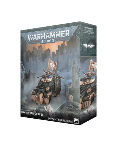 Commissar Graves Comisaria Graves Astra Militarum Warhammer 40000