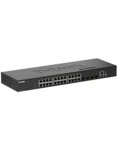 D-Link DGS-1530-28/E 24 puertos Gigabit Ethernet y 4 SFP+ apilable-NSWSAR0513