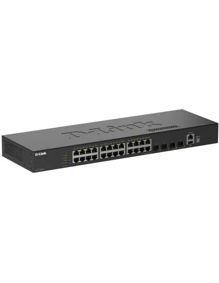 D-Link DGS-1530-28/E 24 puertos Gigabit Ethernet y 4 SFP+ apilable