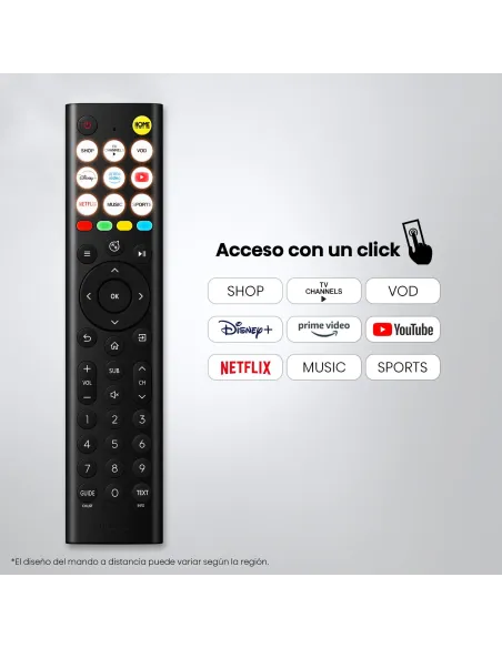 Televisor Hisense 40A4S: Smart TV 40" Full HD para cuarto