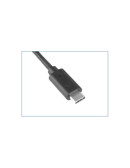 Hub USB-C iggual IGG320778  5 puertos con RJ-45 Gigabit