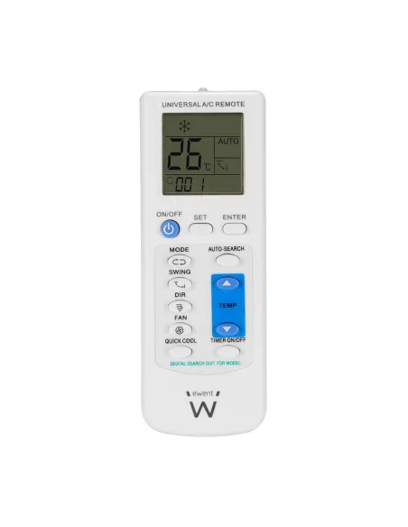 Ewent EW1579: mando universal para aire acondicionado