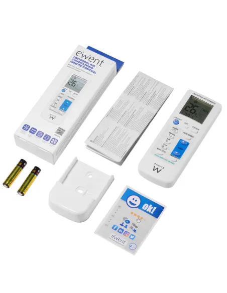 Ewent EW1579: mando universal para aire acondicionado
