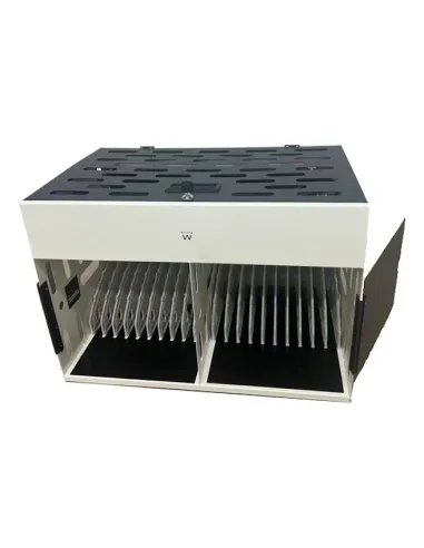 Ewent EW1730: carrito de carga 20 equipos con llave