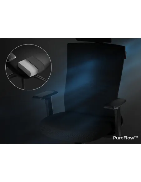 Genesis Astat 200 G2: silla gaming de malla PureFlow
