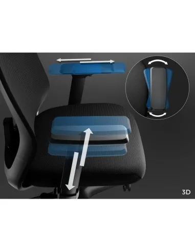 Genesis Astat 200 G2: silla gaming de malla PureFlow