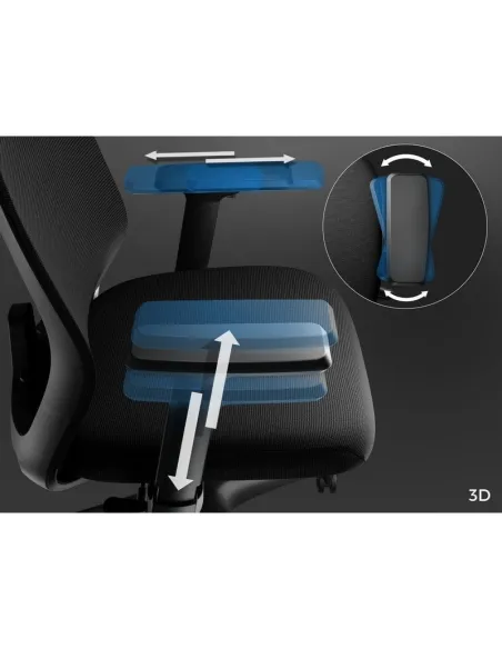 Genesis Astat 200 G2: silla gaming de malla PureFlow