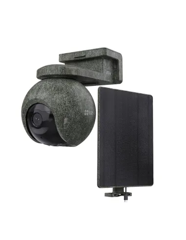 EZVIZ EB8 Pro Ranger 4G LTE 4K + Panel solar de 8W Kit de Cámara con Batería para Casa Inteligente y Wi-Fi