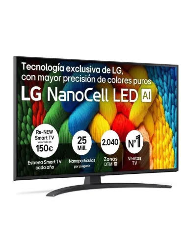 LG NanoCell 43NANO81A6A: Smart TV 43" 4K NanoCell webOS