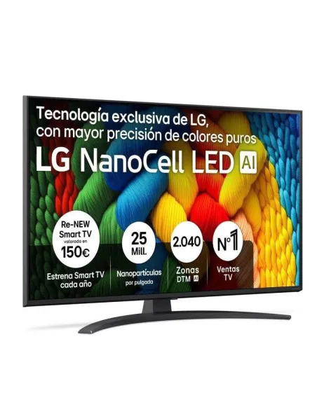 LG NanoCell 43NANO81A6A: Smart TV 43" 4K NanoCell webOS