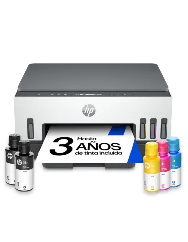 HP Smart Tank 7008 Impresora Multifunción Color A4 con Dúplex Wi-Fi, 3 Años de Tinta Incluida