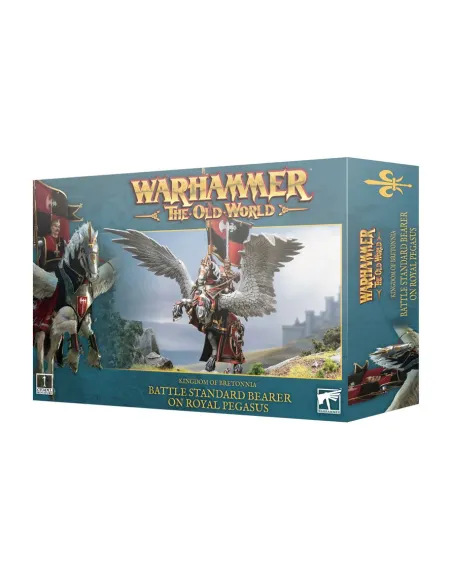 Battle Standard Bearer on Royal Pegasus: miniatura TOW