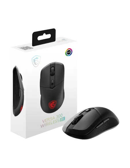 Ratón gaming MSI Versa 300 Wireless 8K: 8000 Hz y 66 g
