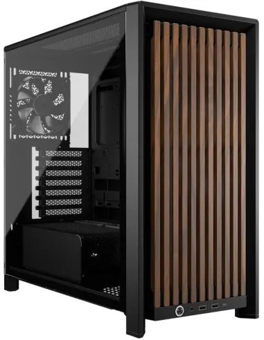 Corsair Frame 4000D RS Wood Negro/Nogal