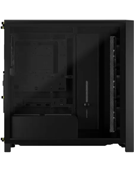 Caja ATX de Madera Corsair Frame 4000D RS Wood Negro/Nogal