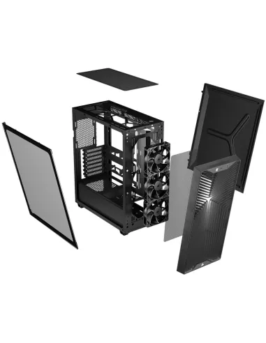 Corsair 3200D RS Smoke: semitorre airflow ATX