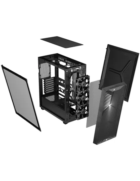 Corsair 3200D RS Smoke: semitorre airflow ATX