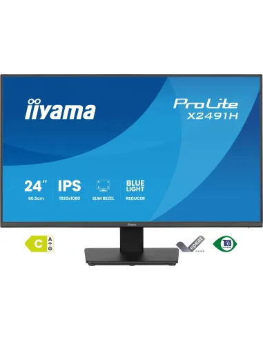 Iiyama ProLite X2491H-B1 24" FullHD 120Hz IPS Sin Marcos 1ms