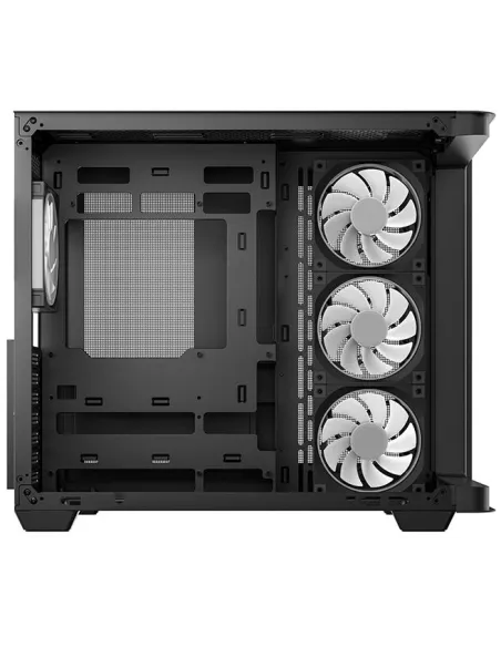 Torre ATX DeepCool CG530U 4F negra con USB-C