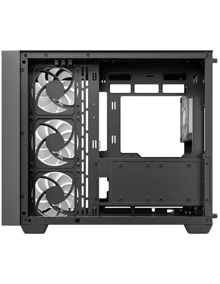 Torre ATX DeepCool CG530U 4F negra con USB-C