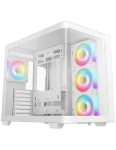 DeepCool CG530U 4F Blanca ATX Cristal Curvado 4 Ventiladores ARGB-CAJA64741