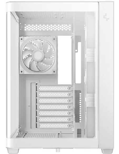 DeepCool CG530U 4F Blanca: caja ATX con 4 Ventiladores ARGB