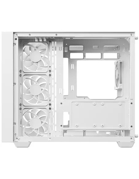 DeepCool CG530U 4F Blanca: caja ATX con 4 Ventiladores ARGB