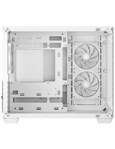 Caja micro-ATX blanca panorámica DeepCool CG330 3F blanca