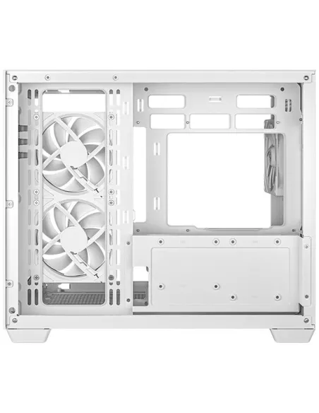 Caja micro-ATX blanca panorámica DeepCool CG330 3F blanca
