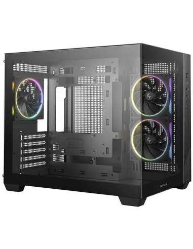 Caja micro ATX DeepCool CG330 3F negra, 410 mm