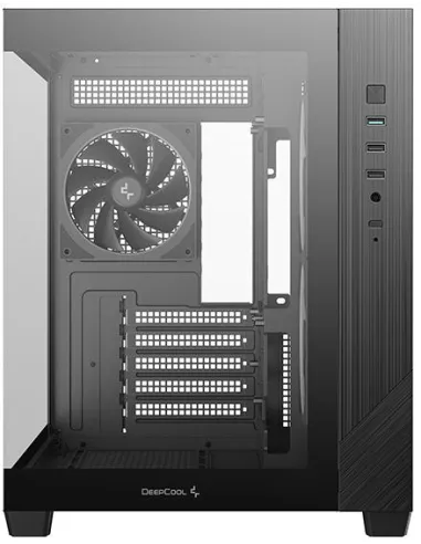 Caja micro ATX DeepCool CG330 3F negra, 410 mm