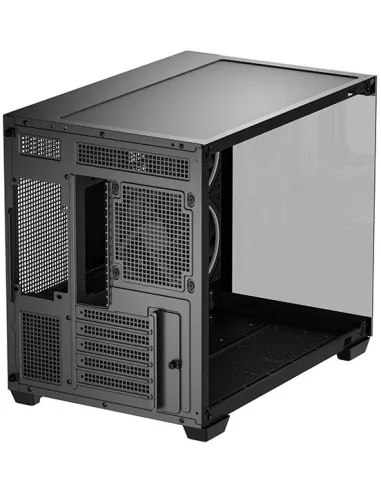 Caja micro ATX DeepCool CG330 3F negra, 410 mm
