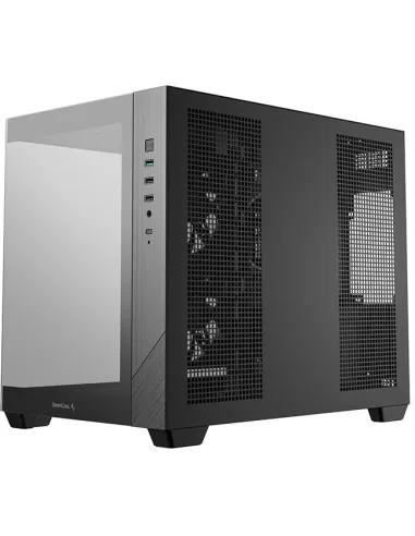 Caja micro ATX DeepCool CG330 3F negra, 410 mm