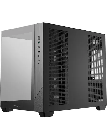 Caja micro ATX DeepCool CG330 3F negra, 410 mm