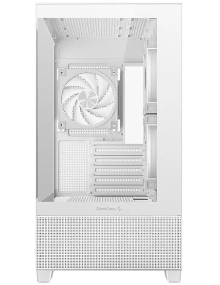 DeepCool CG380 3F WH: caja Micro-ATX panorámica